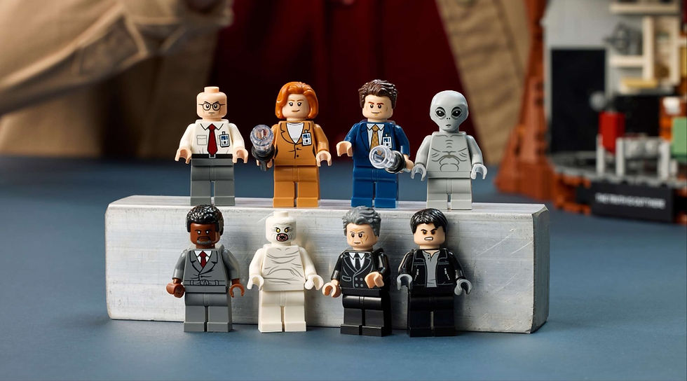 LEGO X-Files minifigures