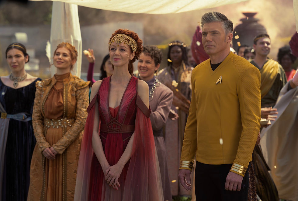Retro Recap: STAR TREK: STRANGE NEW WORLDS Recap: (S01E06) Lift Us Where Suffering Cannot Reach