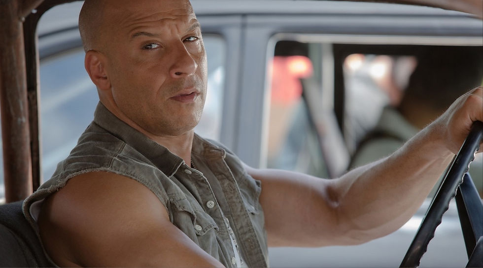 Vin Diesel in Fast & Furious film