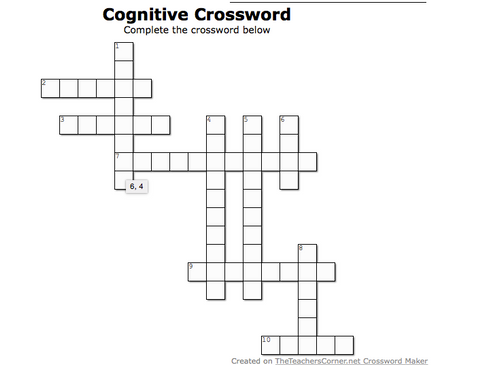 Cognitive Crossword