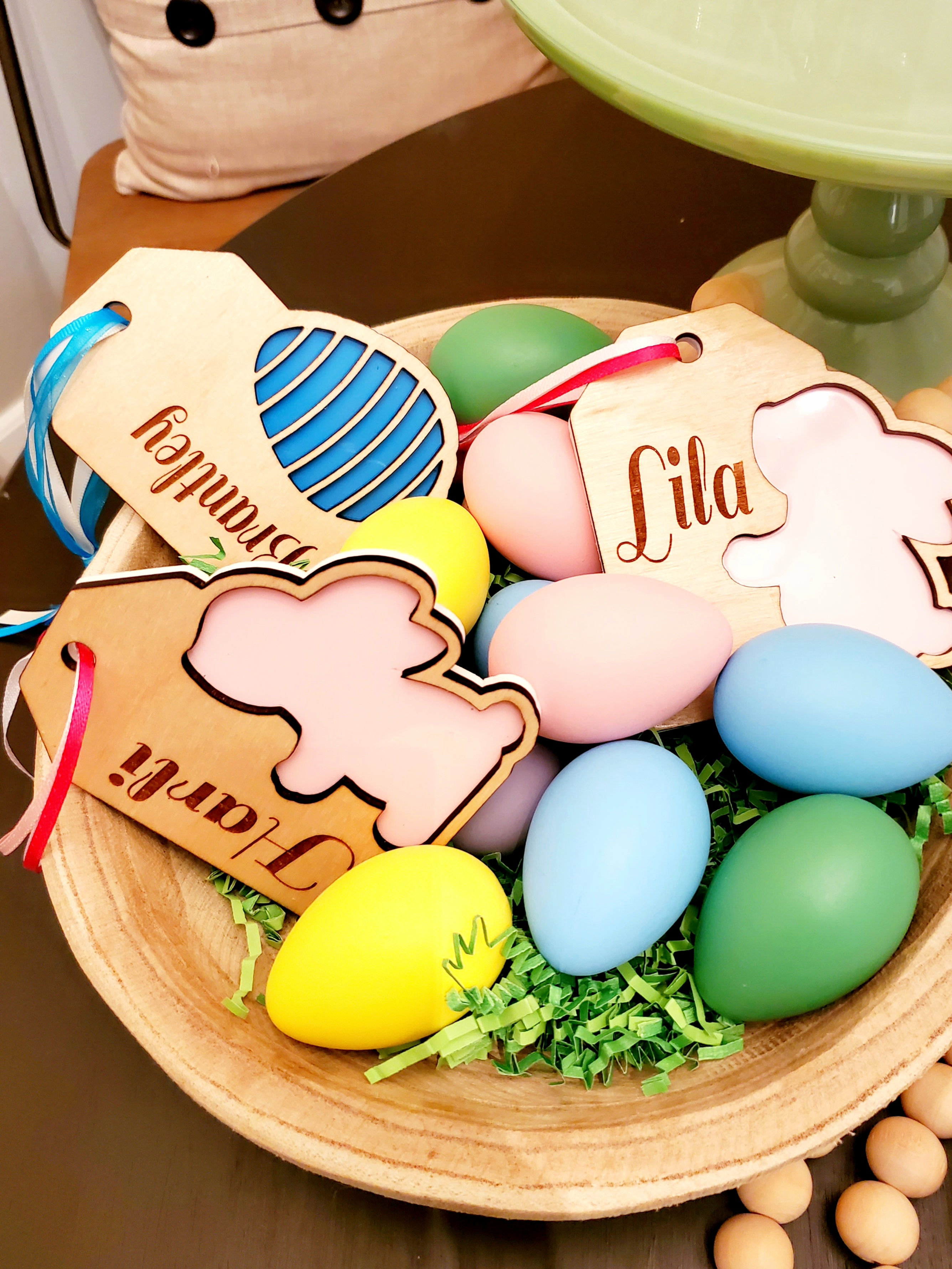 Personalized Basket Tag