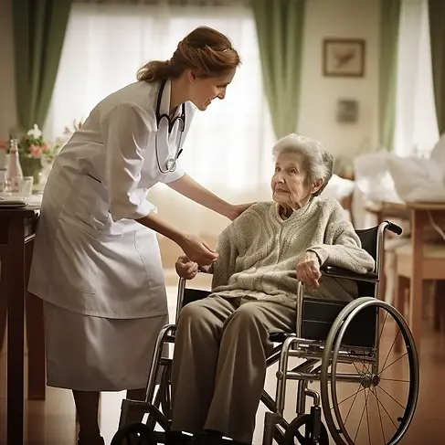 ignatius_bitvalley_nurse_helping_old_woman_to_sit_in_wheelchair_552a6a0f-3abc-4d21-8642-5c