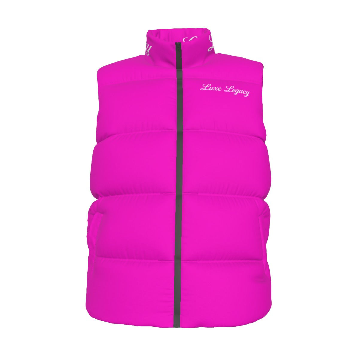 Pink Luxe Puffer Vest