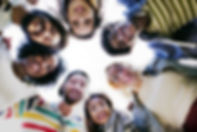 Group Students Smilling