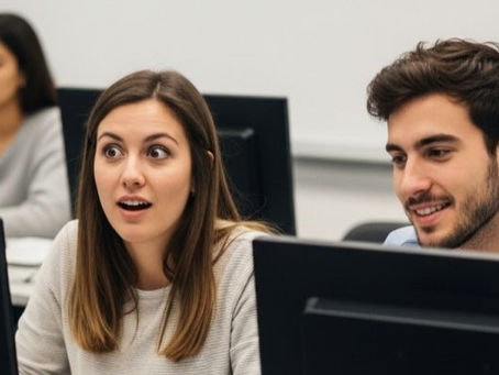 La cara de sorpresa. El asentimiento mudo.