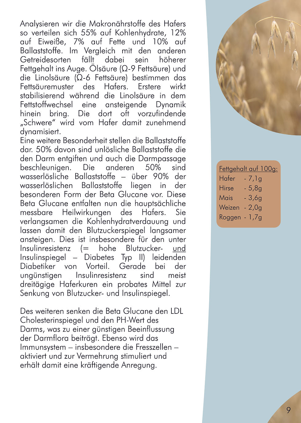 Broschüre Hafer Seite 9
