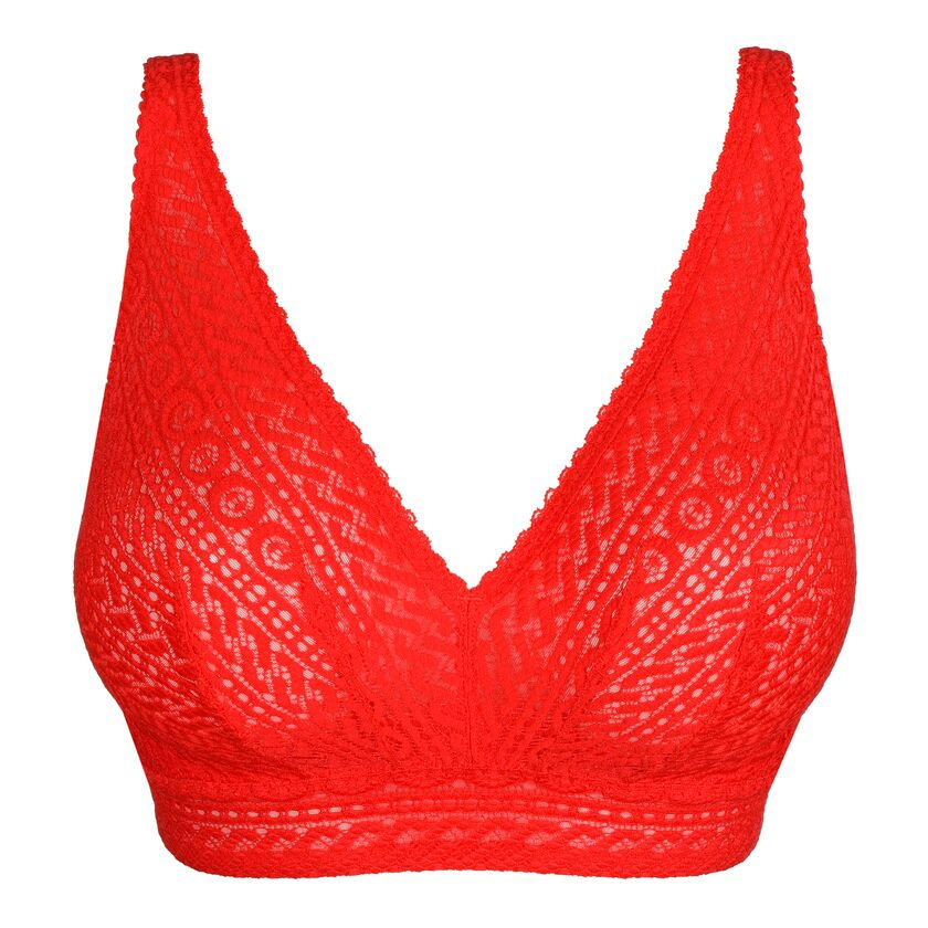 Miniature : Prima Donna Soutien-gorge sans armatures emboîtant Montara rouge