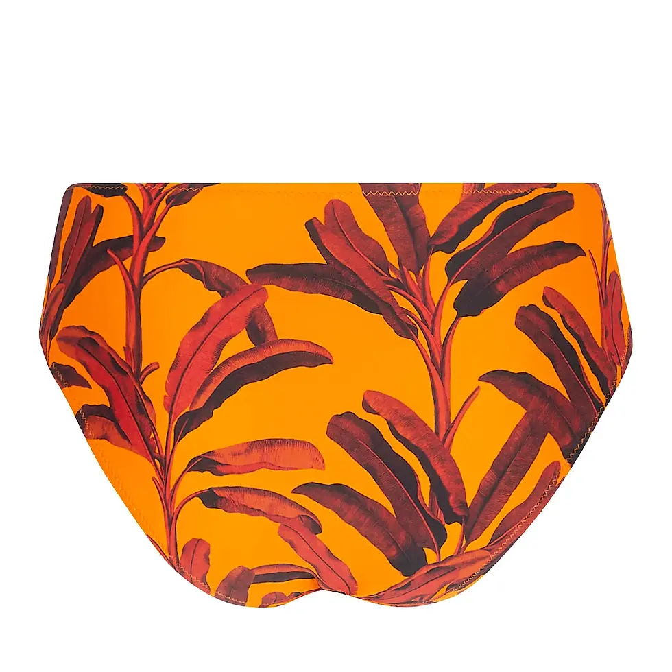 Antigel culotte haute de bain Melanesia orange