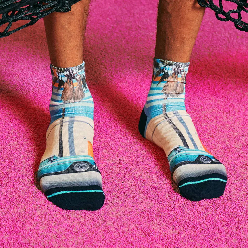 Xpooos chaussettes Miami voiture