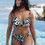 Miniature : Freya soutien-gorge de bain Aruba noir et ivoire