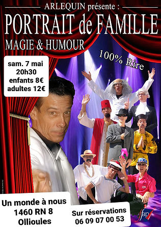Spectacle de magie à Ollioules mai 2022