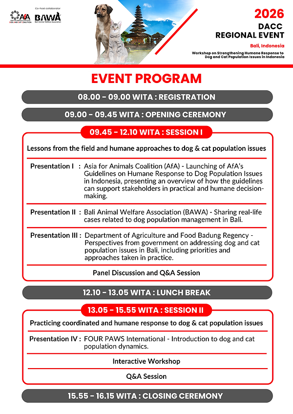 DACC Regional Event 2026 - Event Program