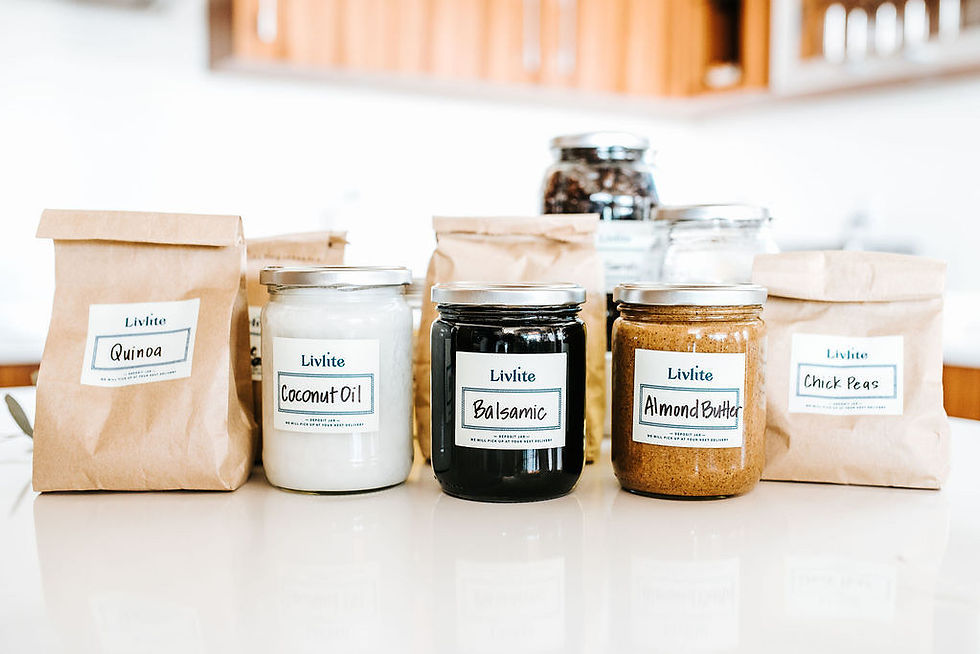 Jars from LivLite https://scoutmagazine.ca/venue/livlite/