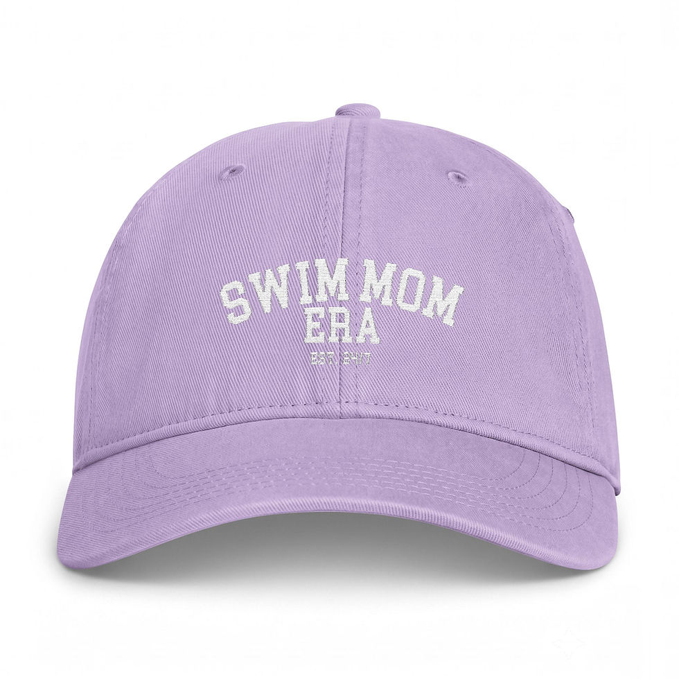 Thumbnail: Swim Mom Era Washed Coastal Cap