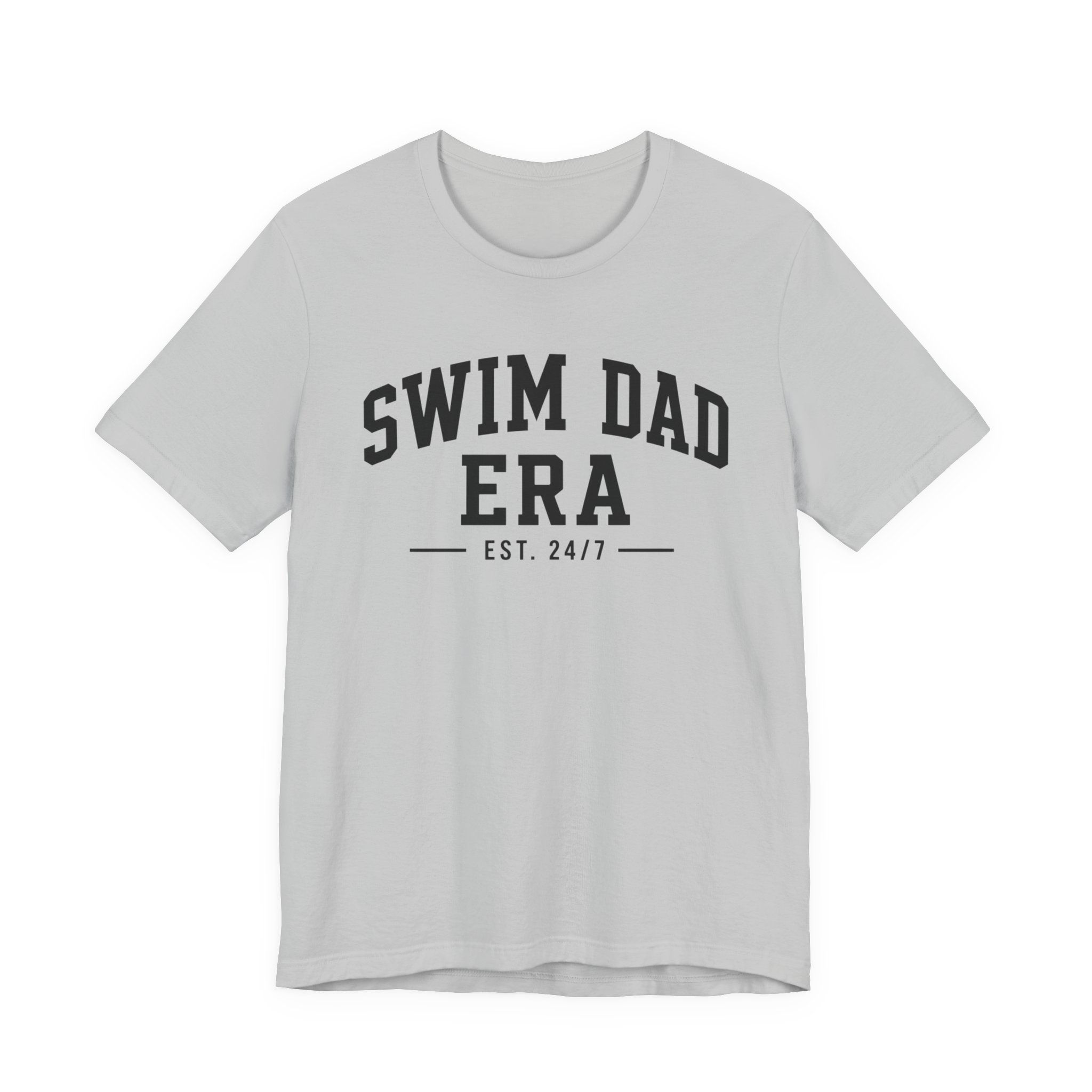 Swim Dad Era T-Shirt — 'Swim Dad Era EST. 24/7' Athletic Dad Tee