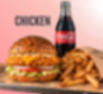 CHICKEN BURGER MENU