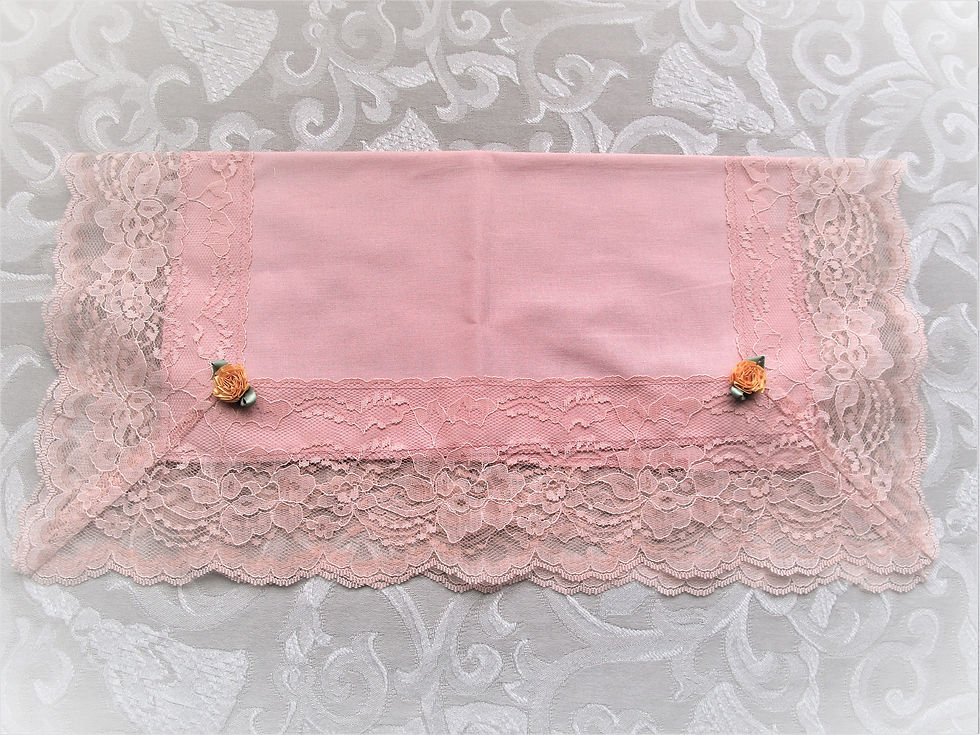 Thumbnail: Peach Cotton Church Hankies
