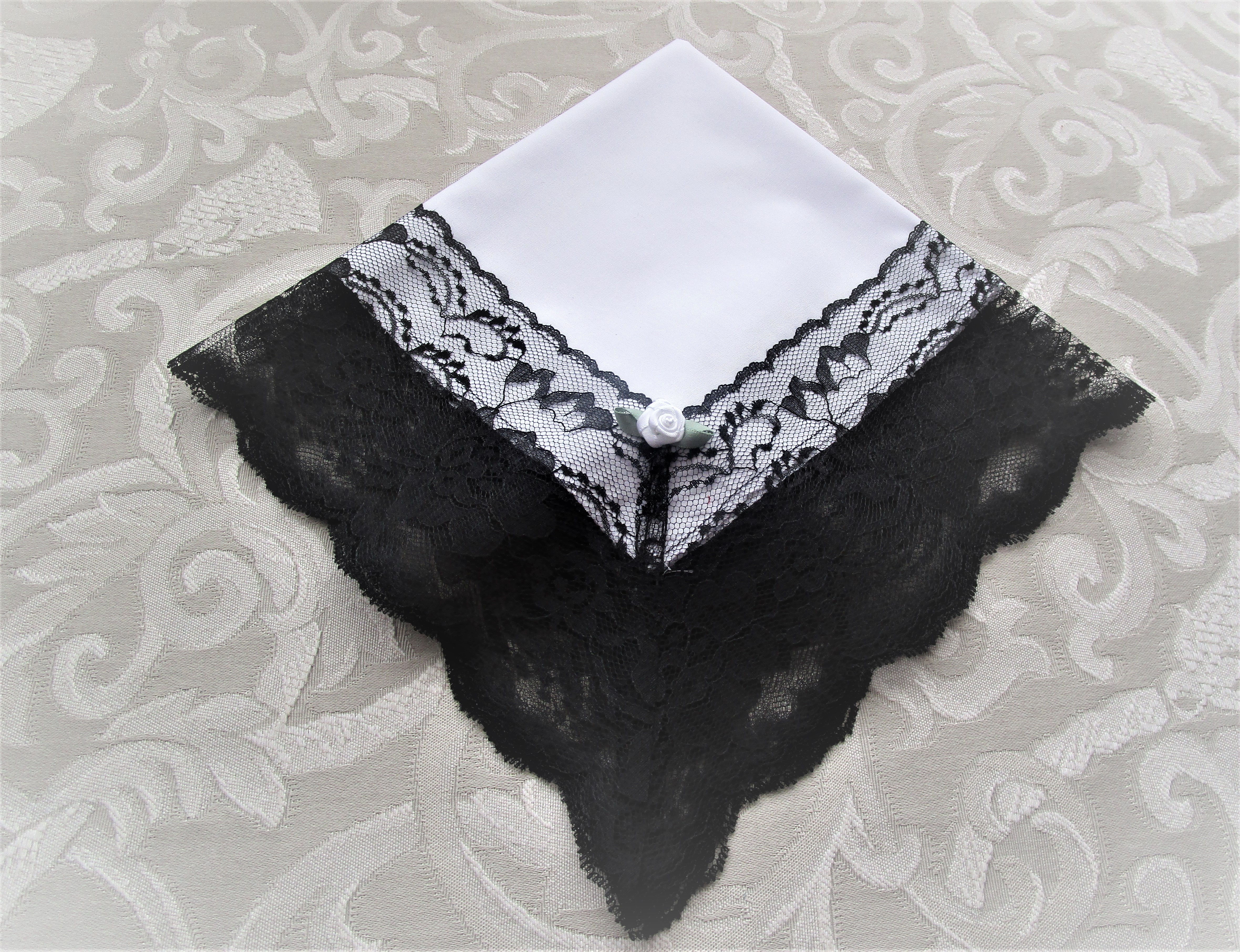White Cotton Church Hankies