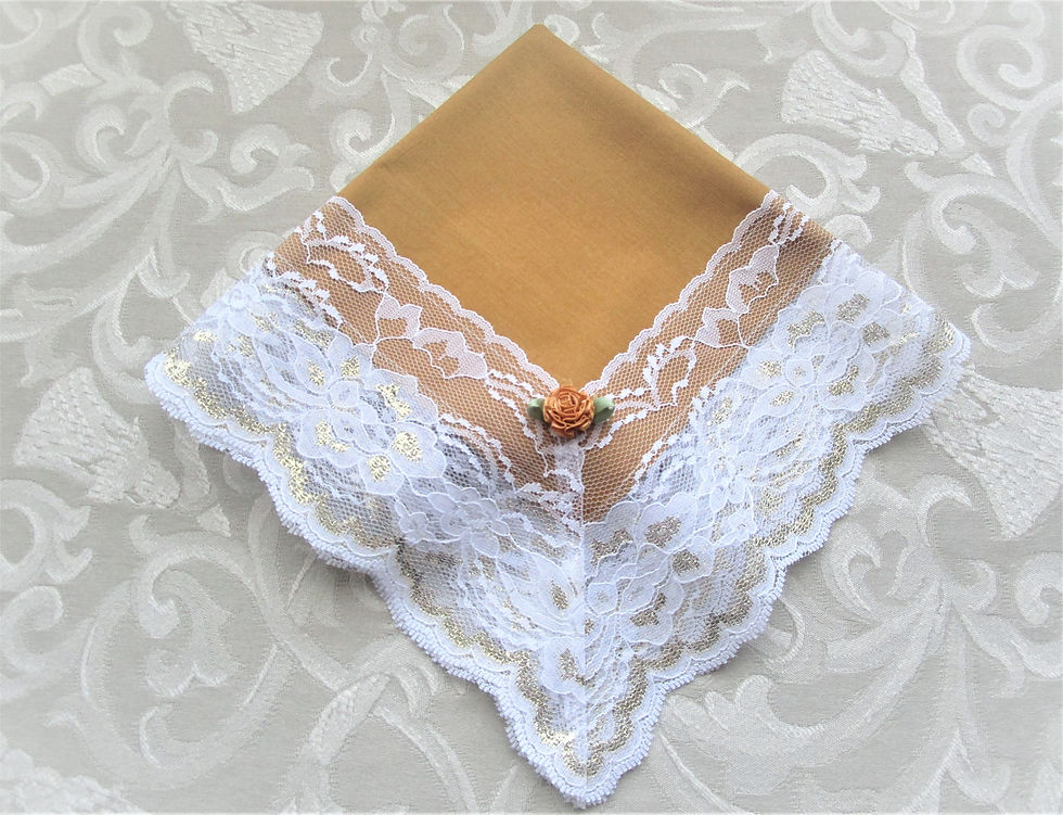 Thumbnail: Bronze Gold Cotton Church Hankies