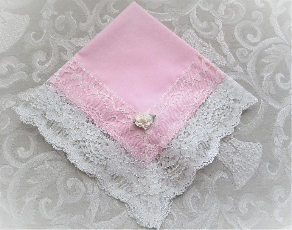 Thumbnail: Pink Cotton Church Hankies