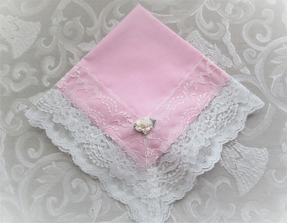 Thumbnail: Pink Cotton Church Hankies