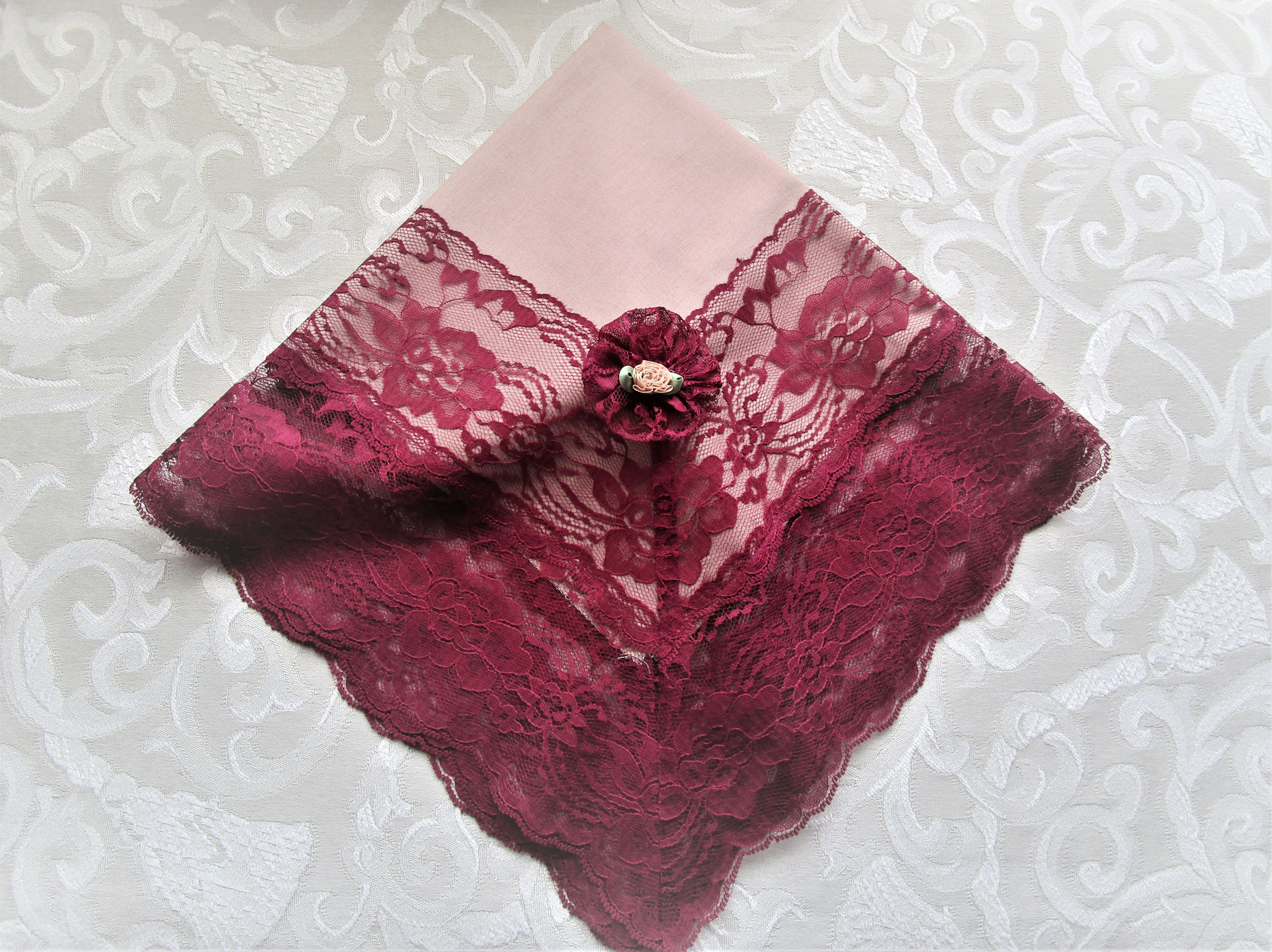 Tan Cotton Lap Scarves