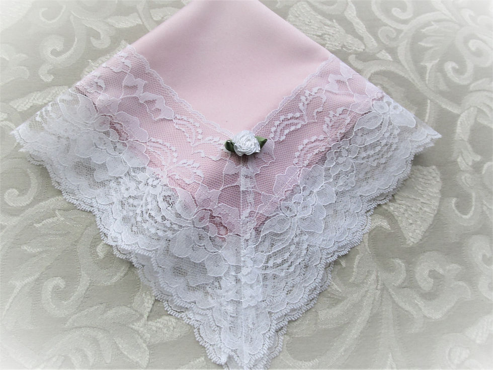 Thumbnail: Pink Cotton Church Hankies