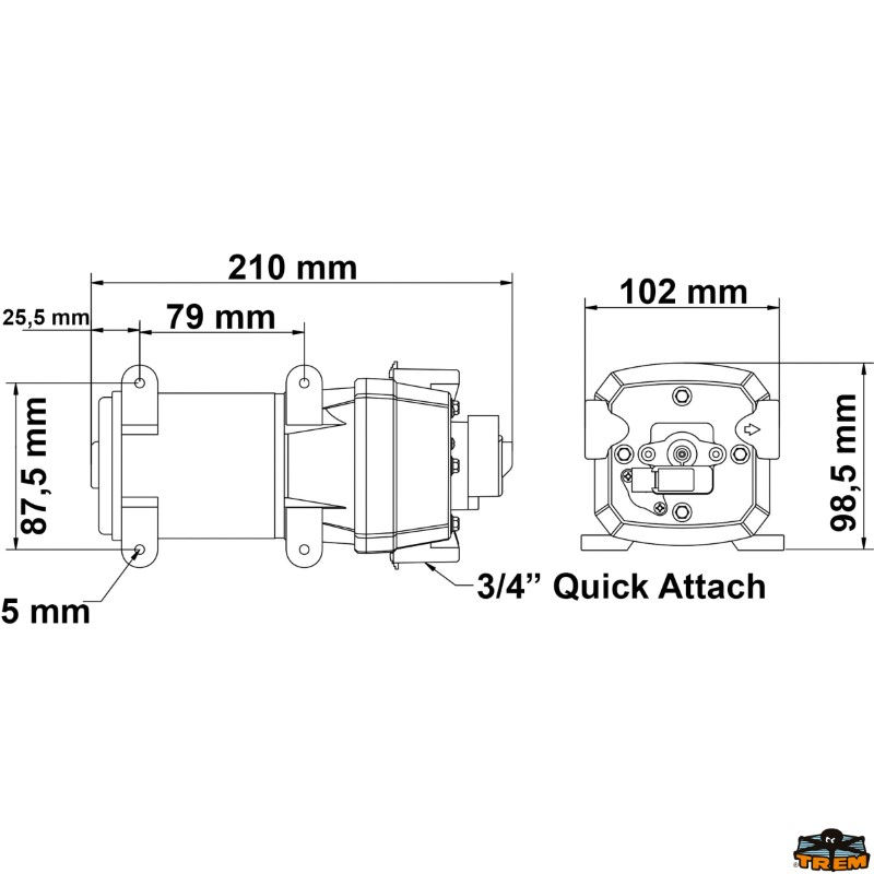 Thumbnail: Self-priming autoclave 24V flow 17 Lt/min