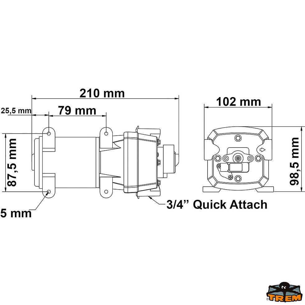 Thumbnail: Self priming autoclave 12V output 12.5 l/min