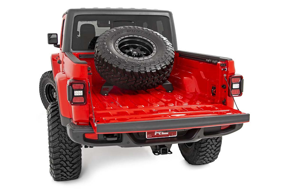 Thumbnail: Bed Mount Spare Tire Carrier Jeep Gladiator JT 4WD (2020-2023)