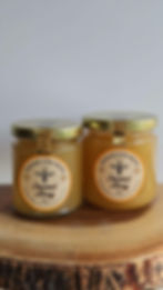 Creamed honey made with raw local Ontario honey