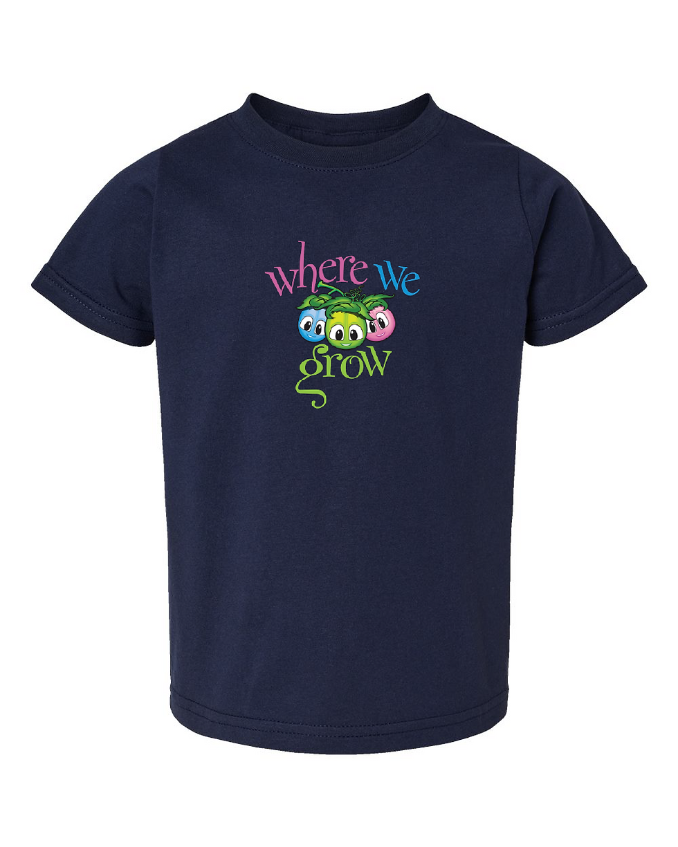 Thumbnail: Where We Grow Toddler Jersey T-Shirt (3321)
