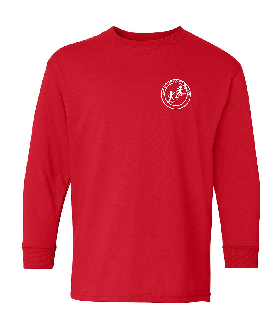 Thumbnail: Lindsay Montessori Preschool Youth Long Sleeve T-Shirt - 5400B