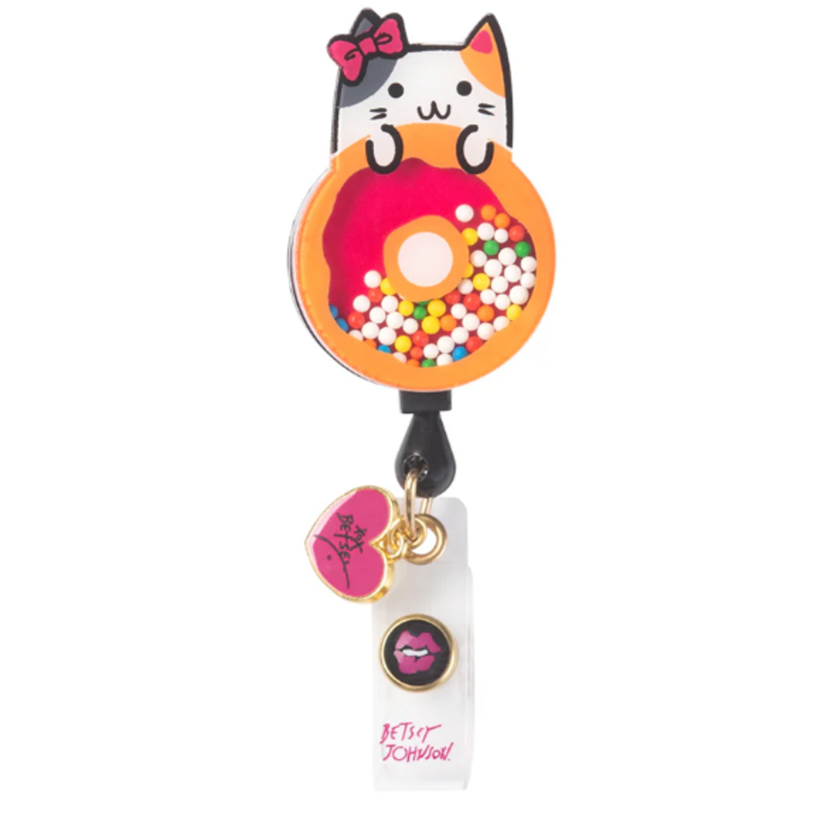 Betsey Johnson Badge Reel