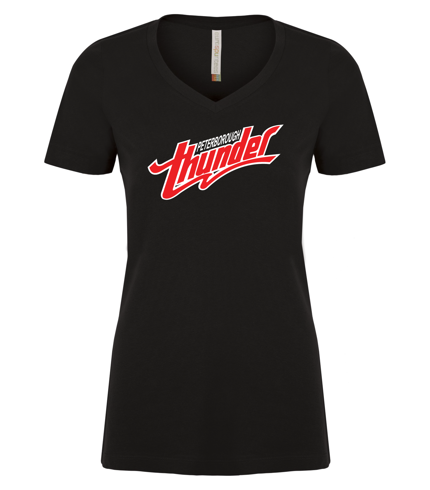 Ptbo Thunder Ladies V-Neck T-Shirt -ATC8001L