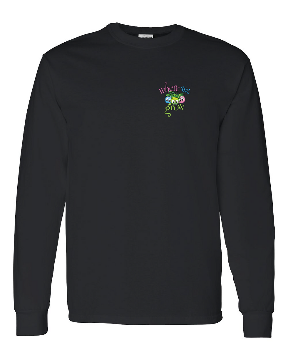 Thumbnail: Where We Grow Adult Long Sleeve T-Shirt (5400)
