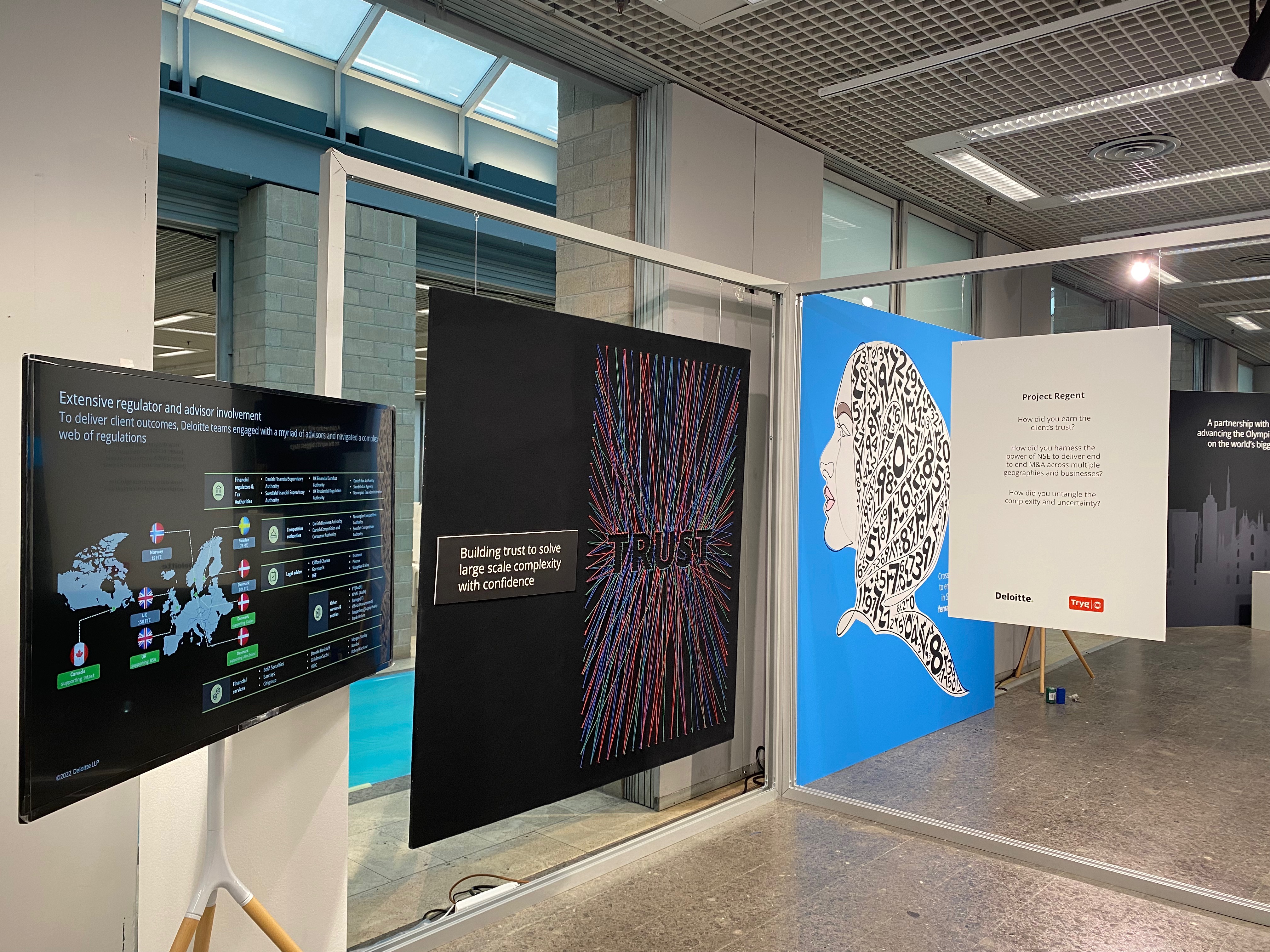 The Gallery — Deloitte Milan installation