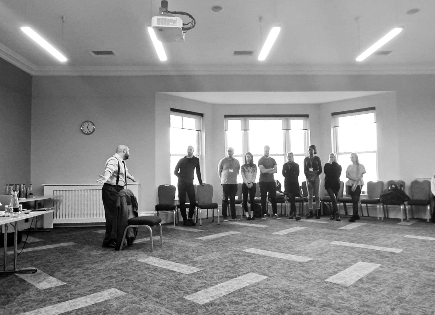 Workshop facilitation in action