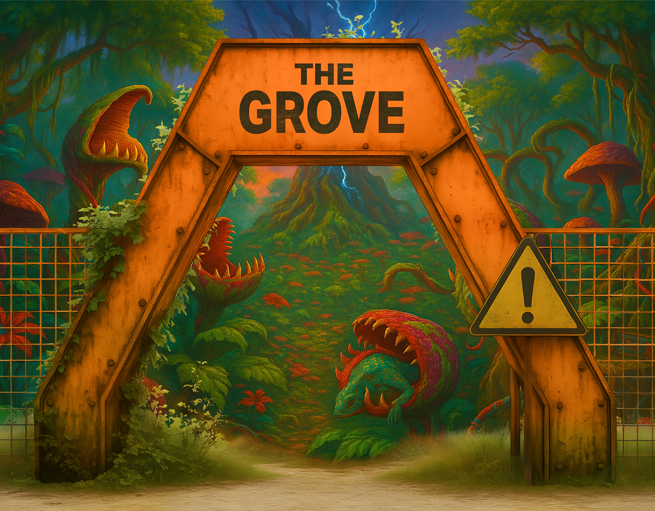 The Grove biome entrance