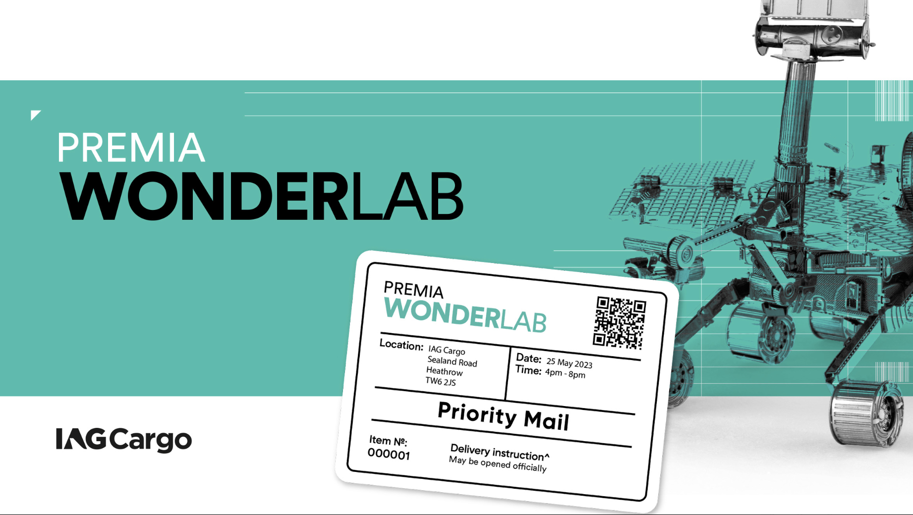 IAG Cargo Premia WonderLab