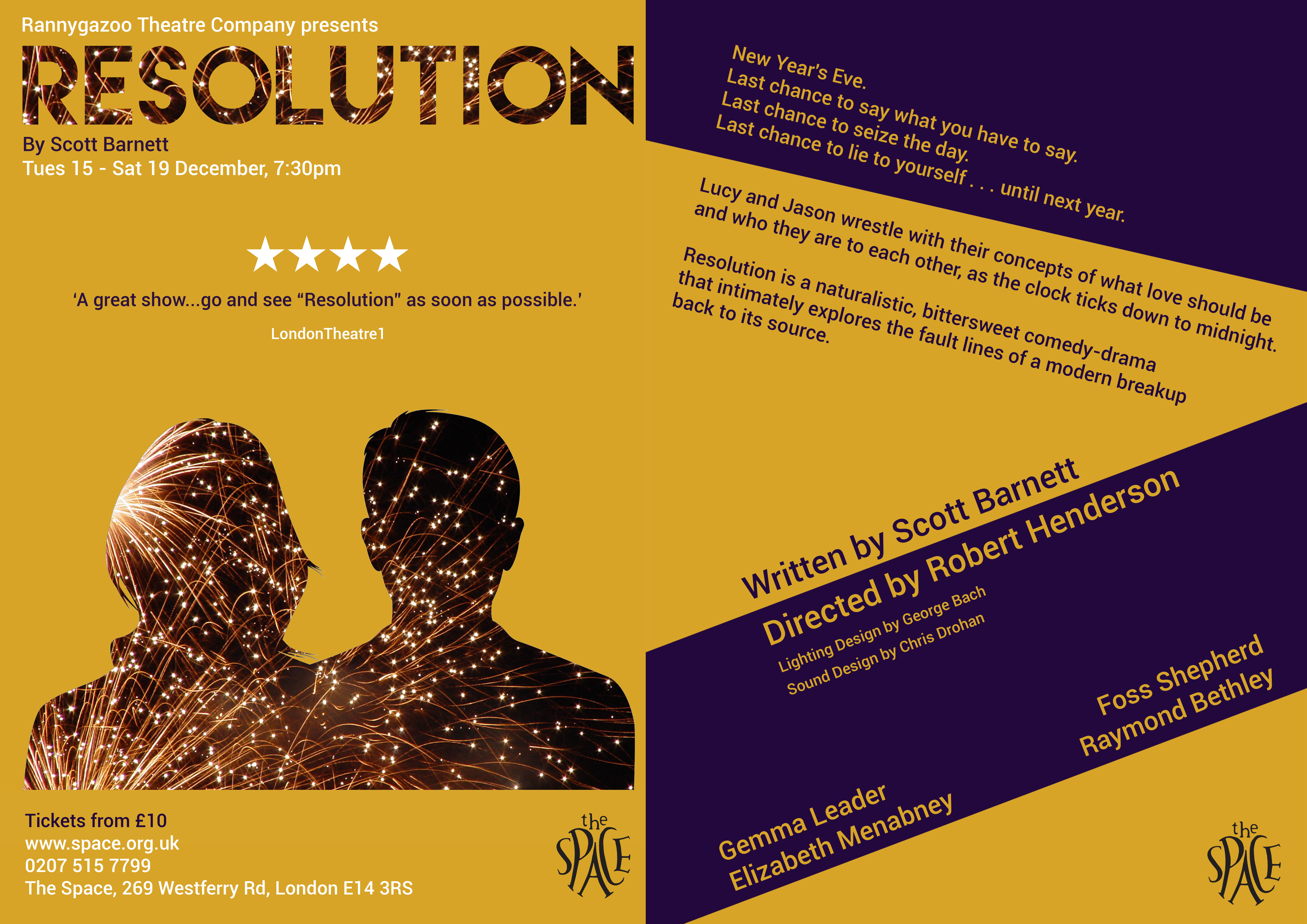 Resolution theatre play