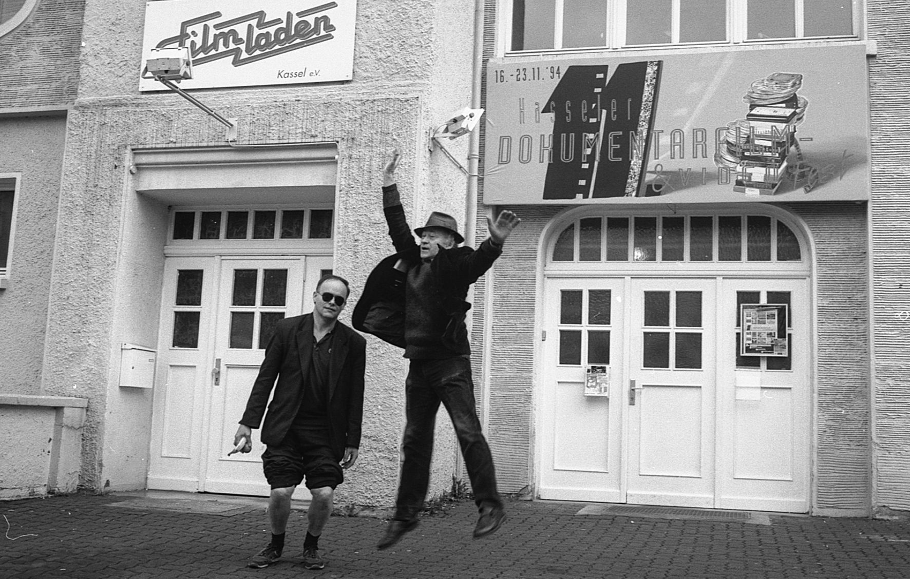 Jonas Mekas zu Besuch auf dem 11. Kasseler Dokfest