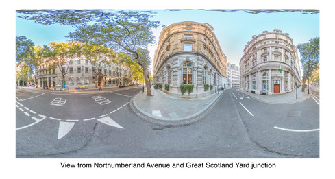 Great Scotland Yard and Northumberland Avenue