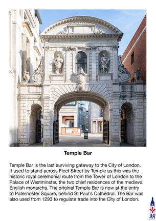 Temple Bar by St Paul's Cathedral