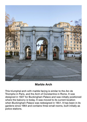 Marble Arch - West end of Oxford Street