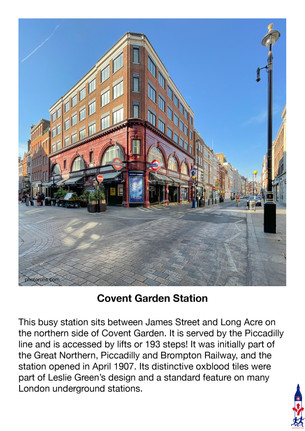 Covent Garden Station from Long Acre