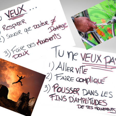 DOULEUR ET EXERCICES: TU VEUX ET TU NE VEUX PAS... 