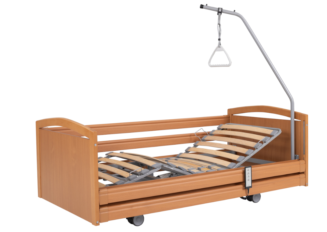Gebrauchtes Niederflurbett Gabriele+ Antidekubitusmatratze Protexx