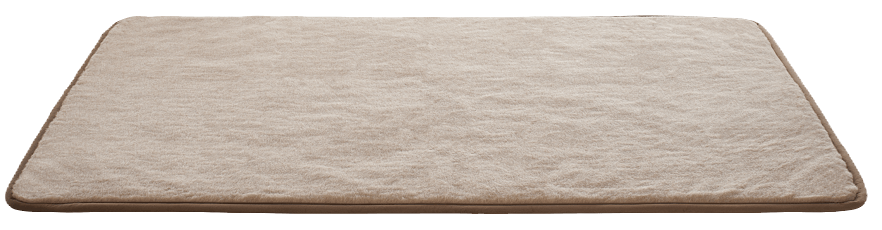 Alpaka Bettdecke 140 x 200 cm in der Farbe braun