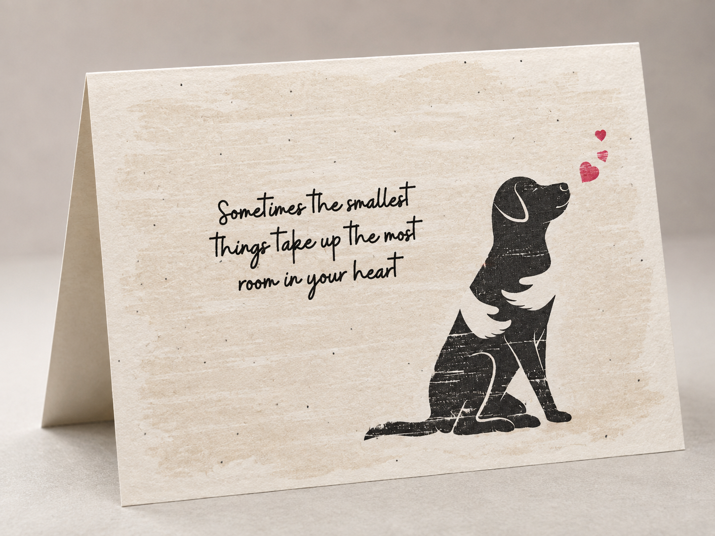 Plantable Sympathy Card Pack "Canine Hug"